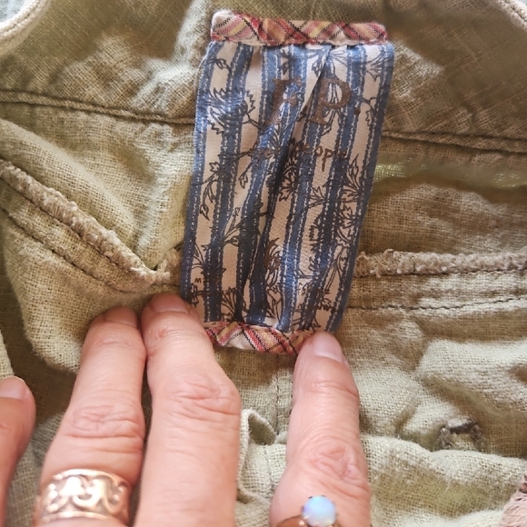 Tan Ruffled Skirt - Picture 2 of 6